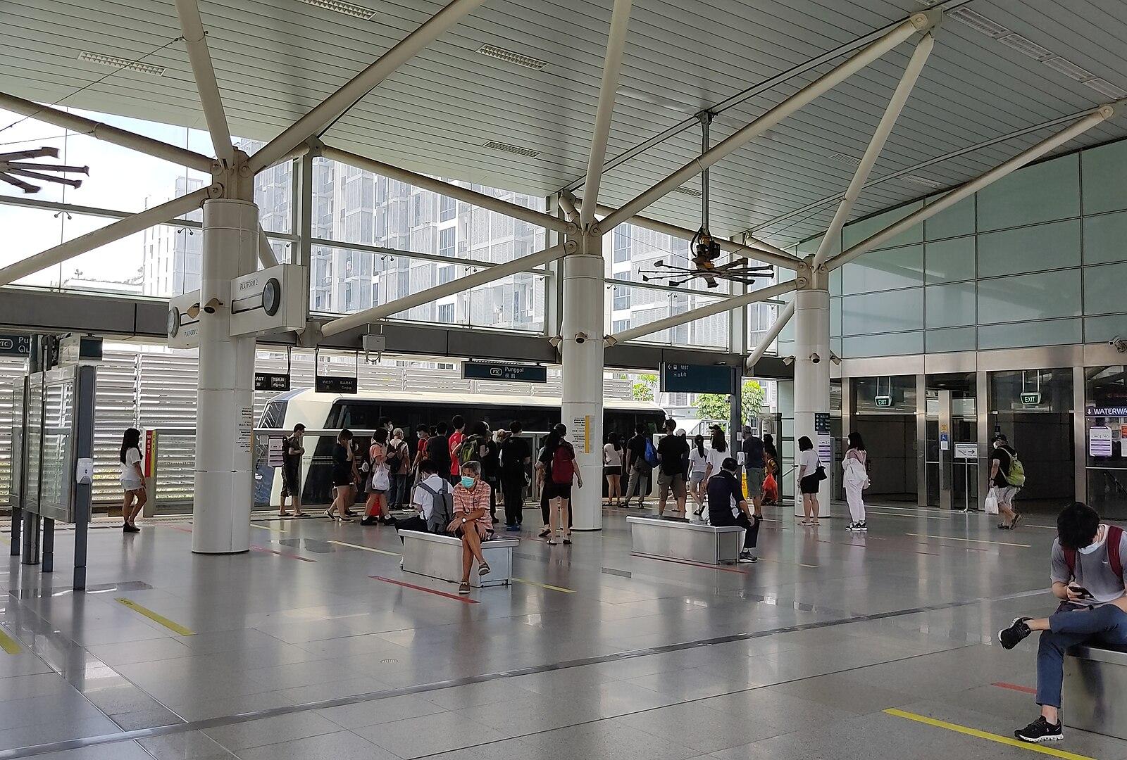 PTC Punggol LRT Platform 2 20201223 131341