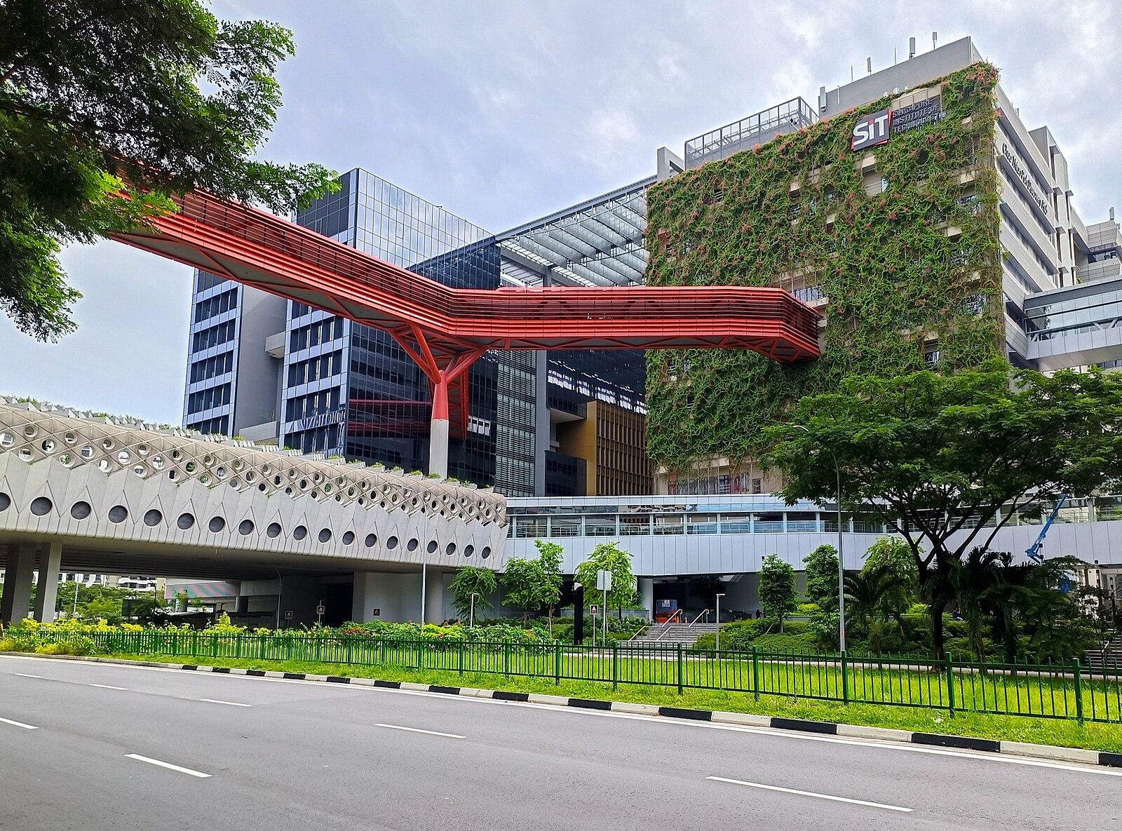 View of SIT Punggol Along New Punggol Road 12112024 2
