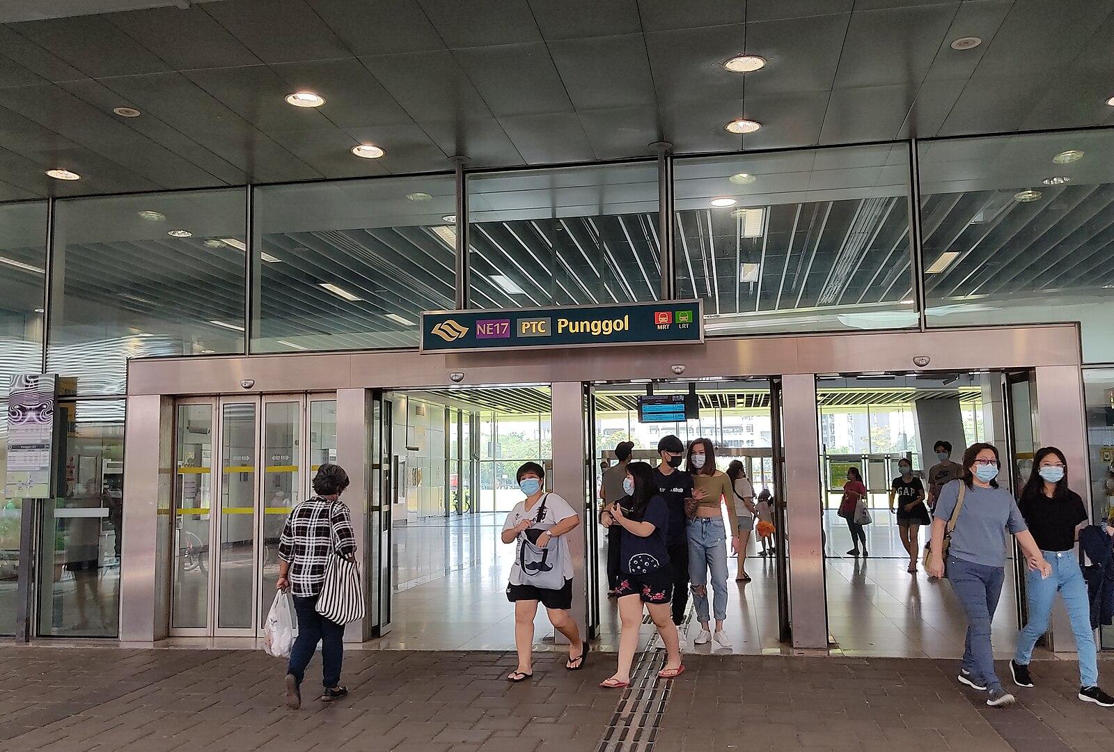 NE17 PTC Punggol MRT Exit A 20201223 131100