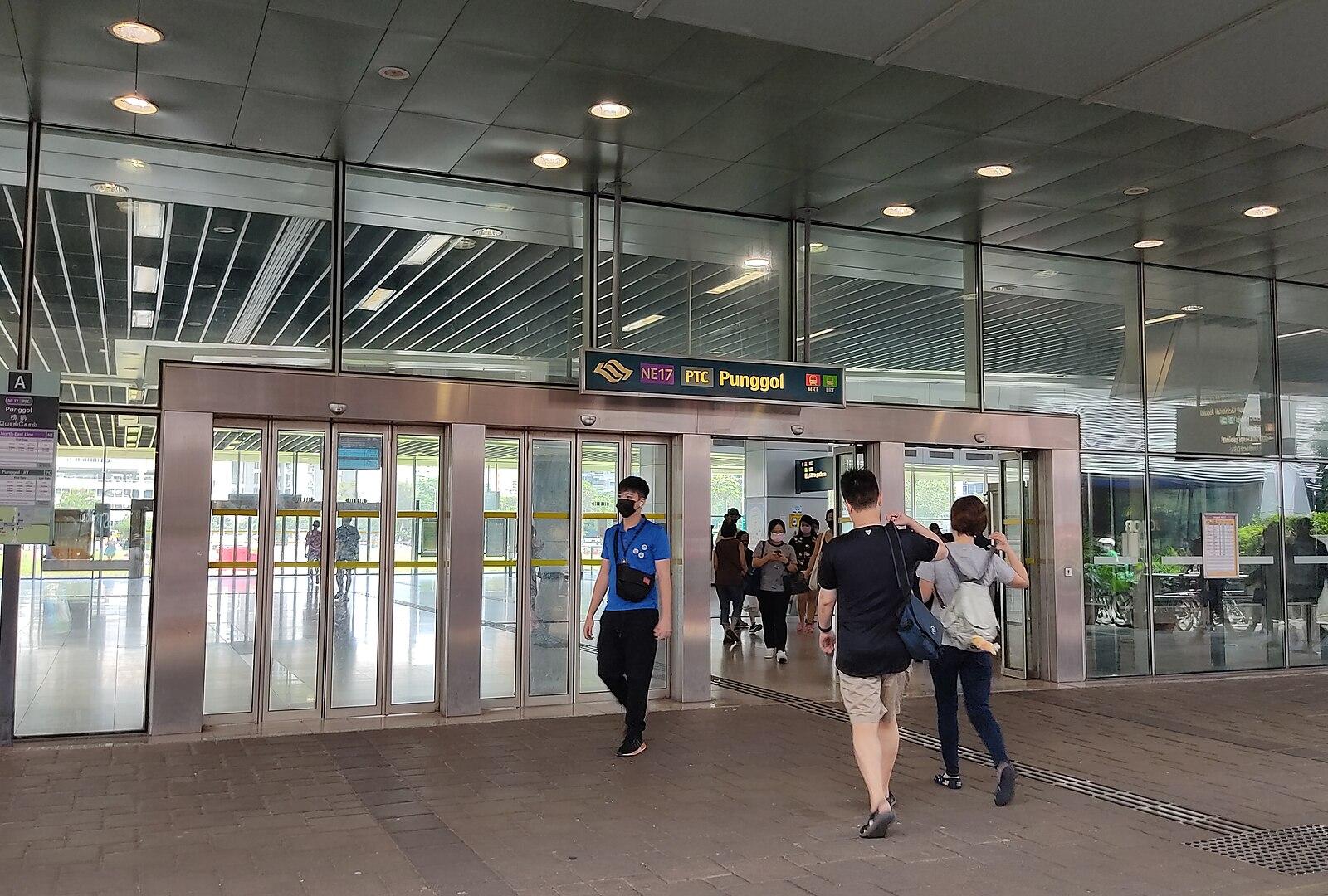 NE17 PTC Punggol MRT Exit A 20201223 132220